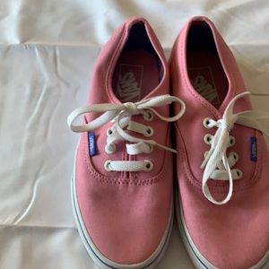 Like new Light Pink Vans